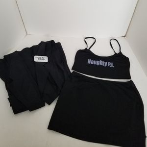 Women's Naughty P.I./ Secret Agent Costume Sz Sm